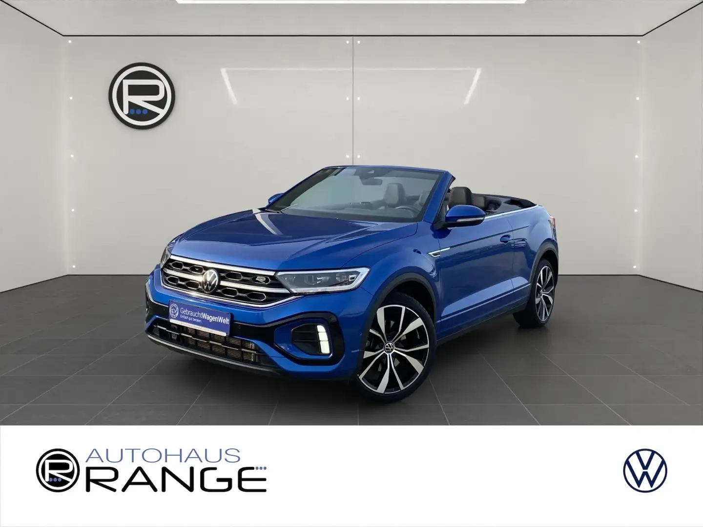 Volkswagen T-Roc Cabriolet 1.5 TSI R-Line *PDC SHZ* Blau - 1