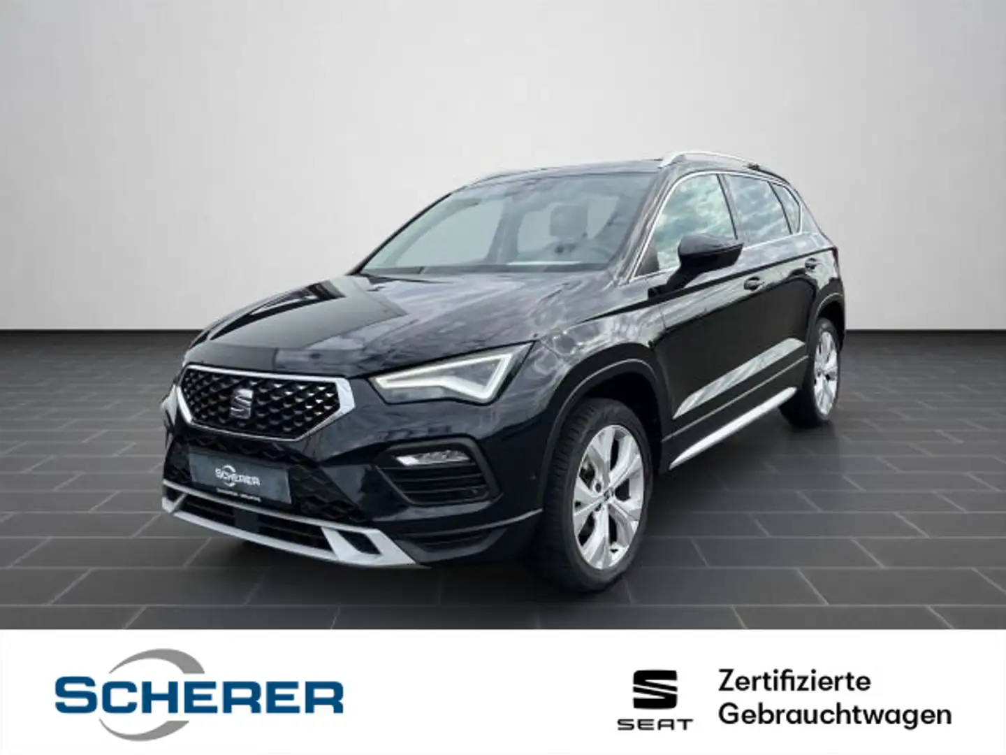 SEAT Ateca Xperience 2.0 TSI DSG 4Drive PANO SHZ ACC Schwarz - 1