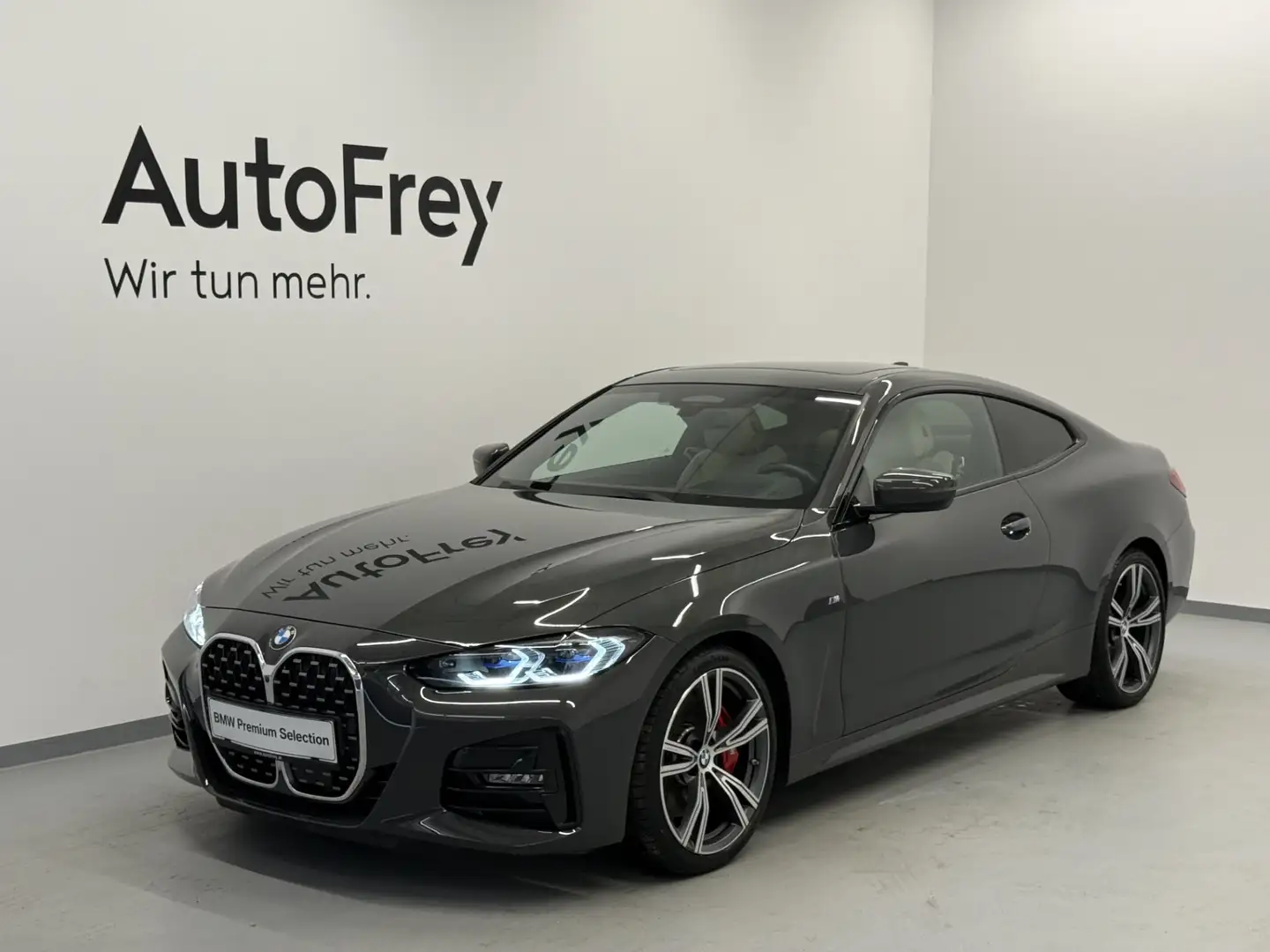 BMW 420 420d Coupe xDrive Gris - 1