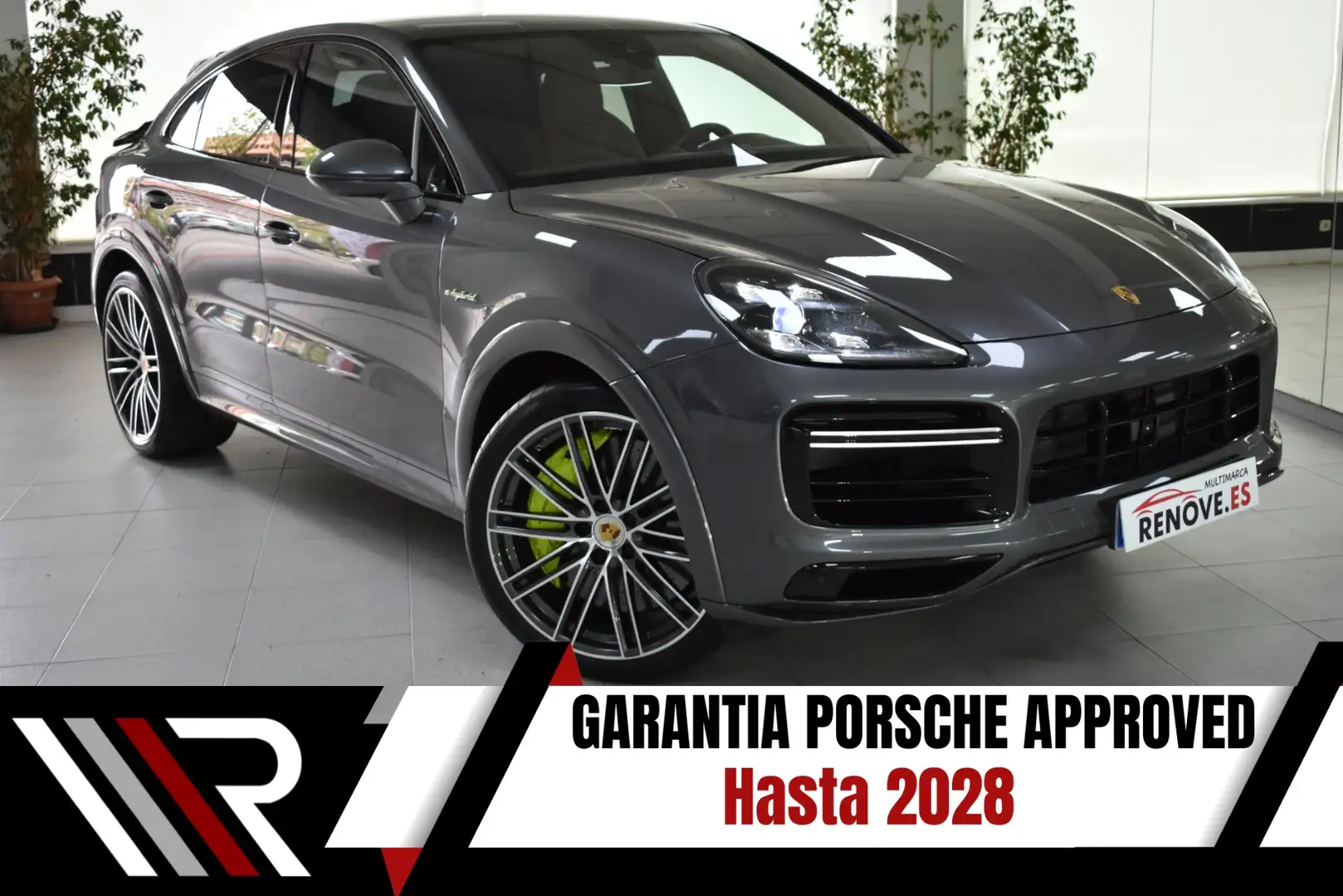 Porsche Cayenne Turbo S E-Hybrid Coupé Aut. Gris - 1