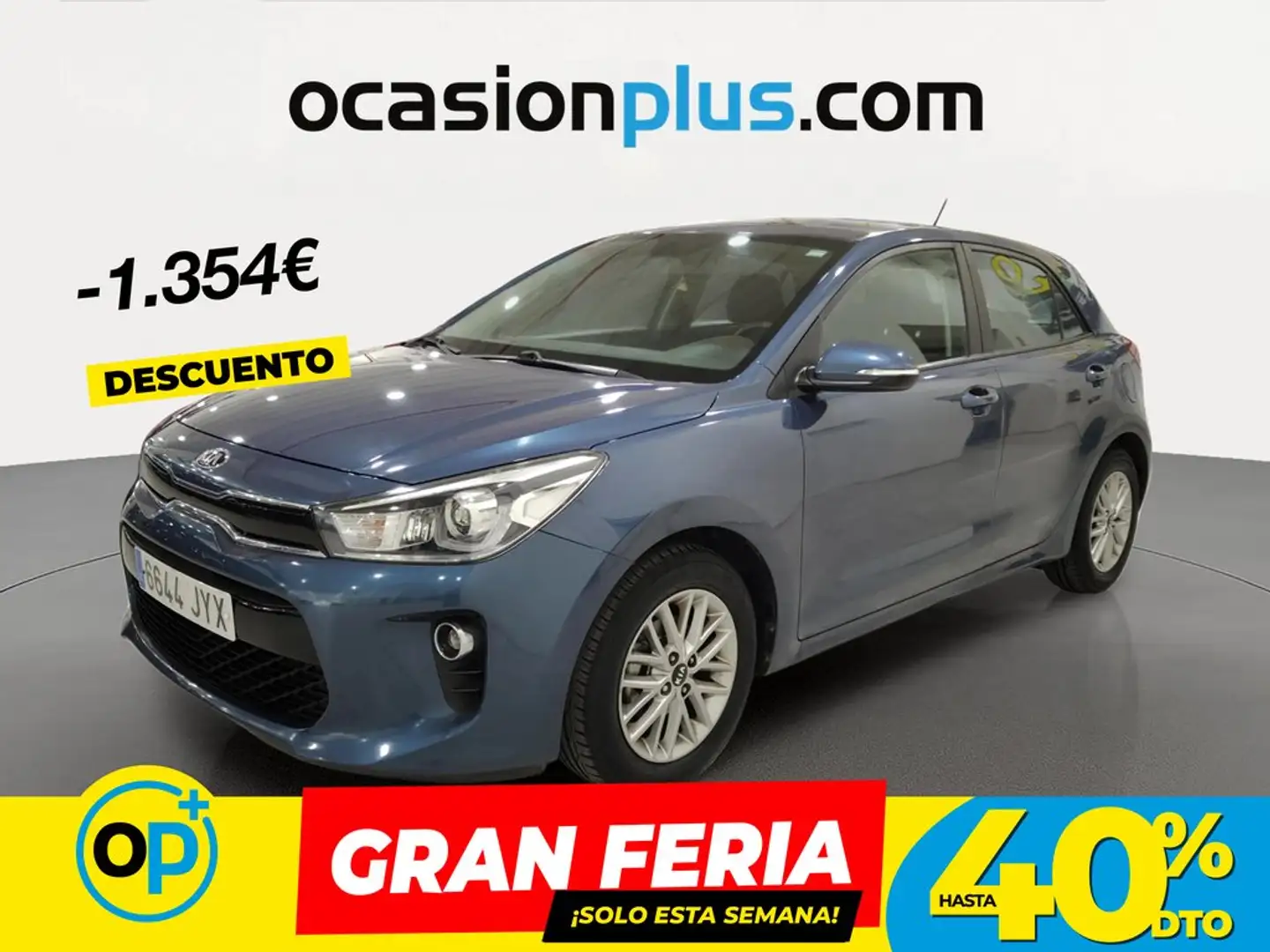 Kia Rio 1.2 CVVT Eco-Dynamics Drive Azul - 1
