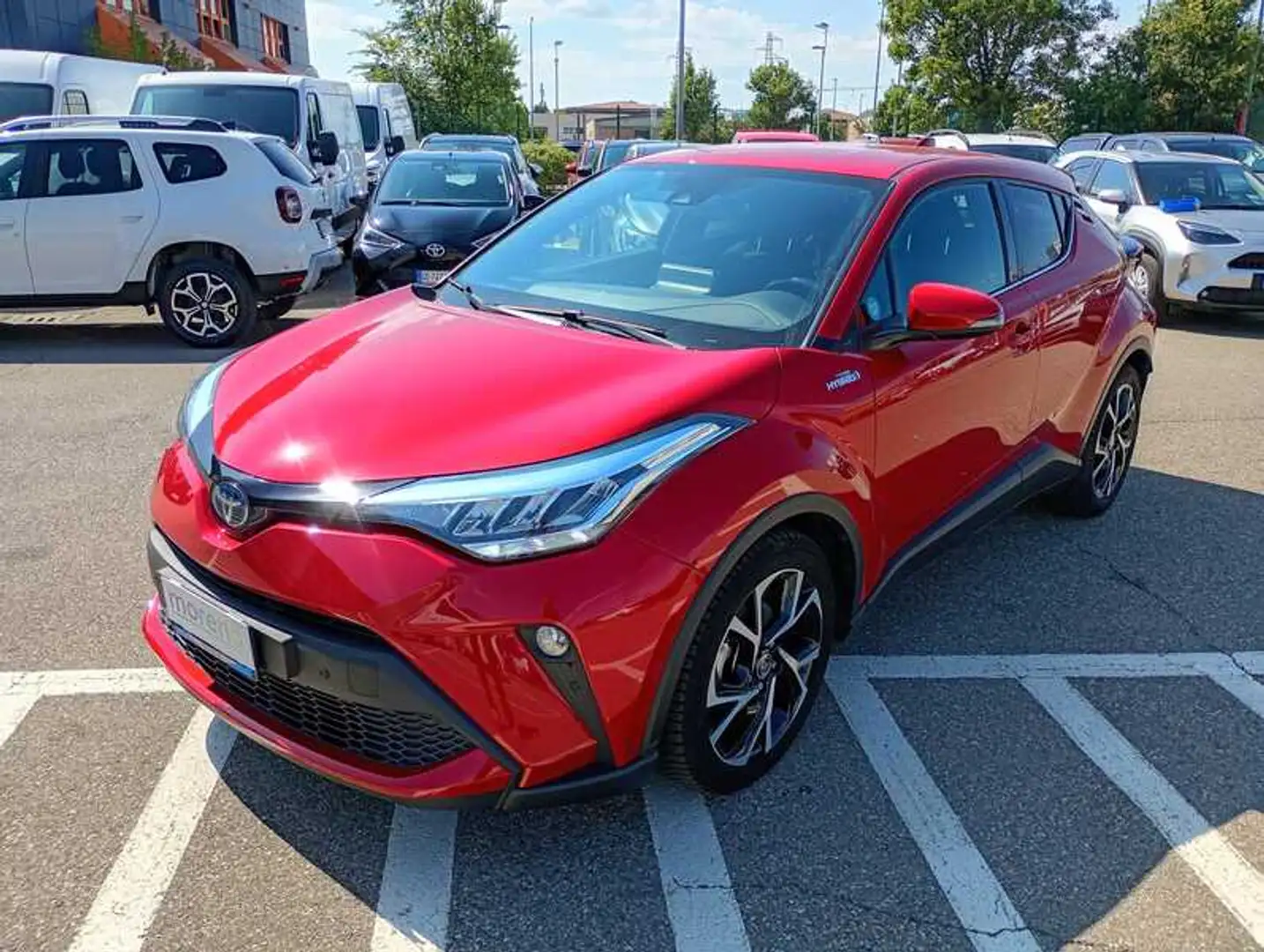 Toyota C-HR 1.8H Trend 2WD ECVT Rosso - 1
