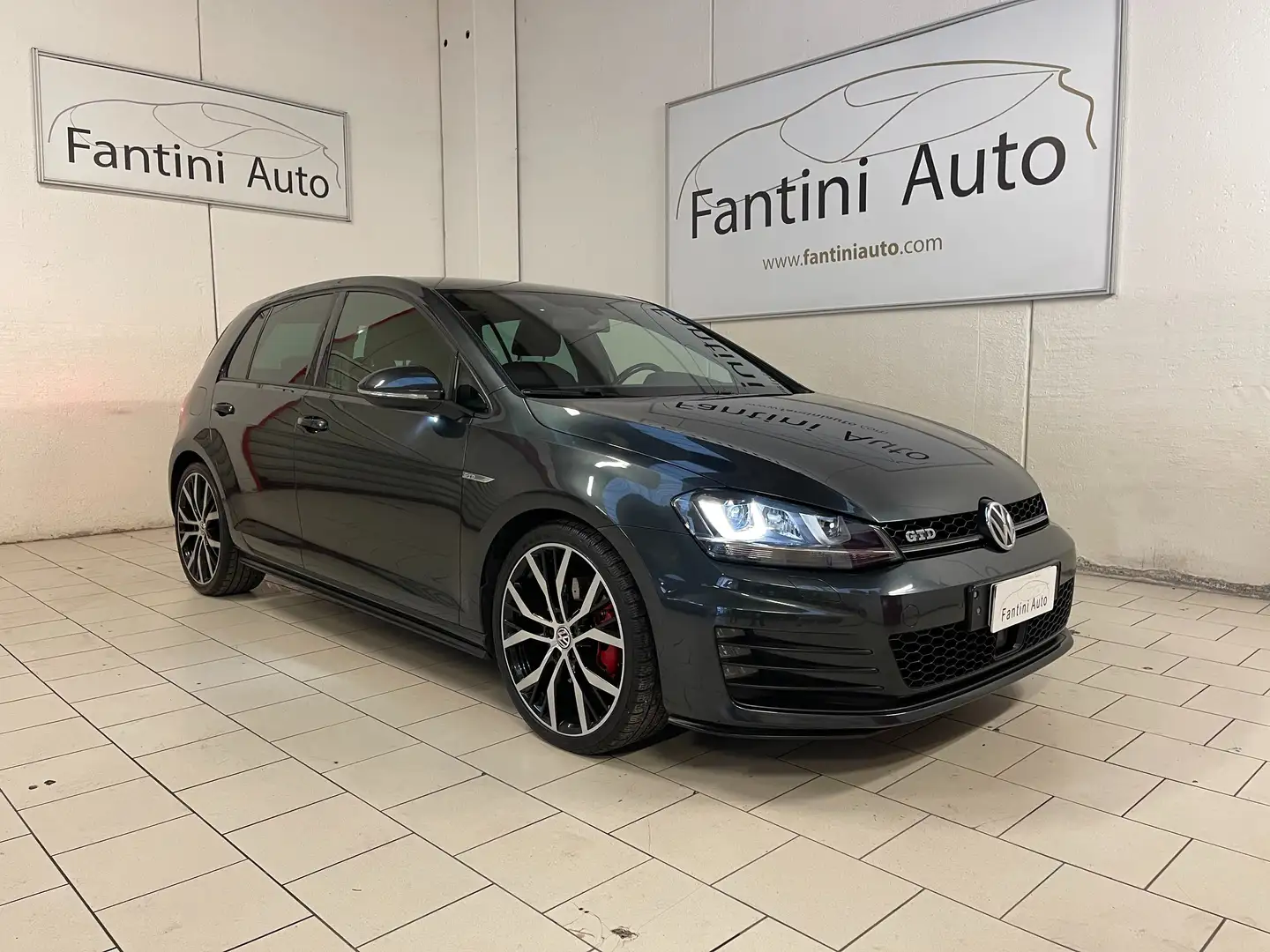 Volkswagen Golf GTD 2.0 TDI 184cv DSG-LEGGI SOTTO Grau - 1