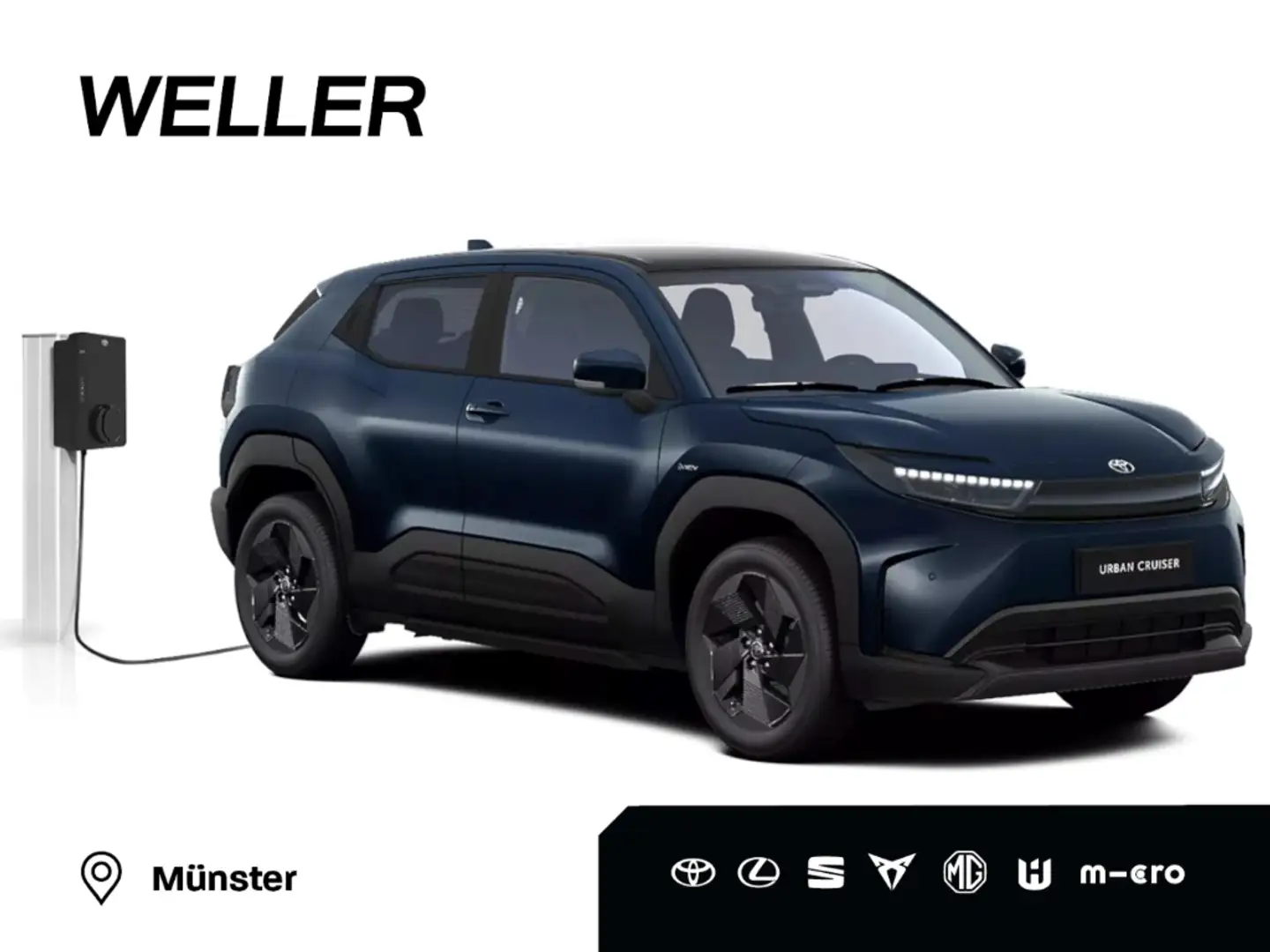 Toyota Urban Cruiser BEV Comfort *LED*CarPlay*Navi*CAM* Bleu - 1