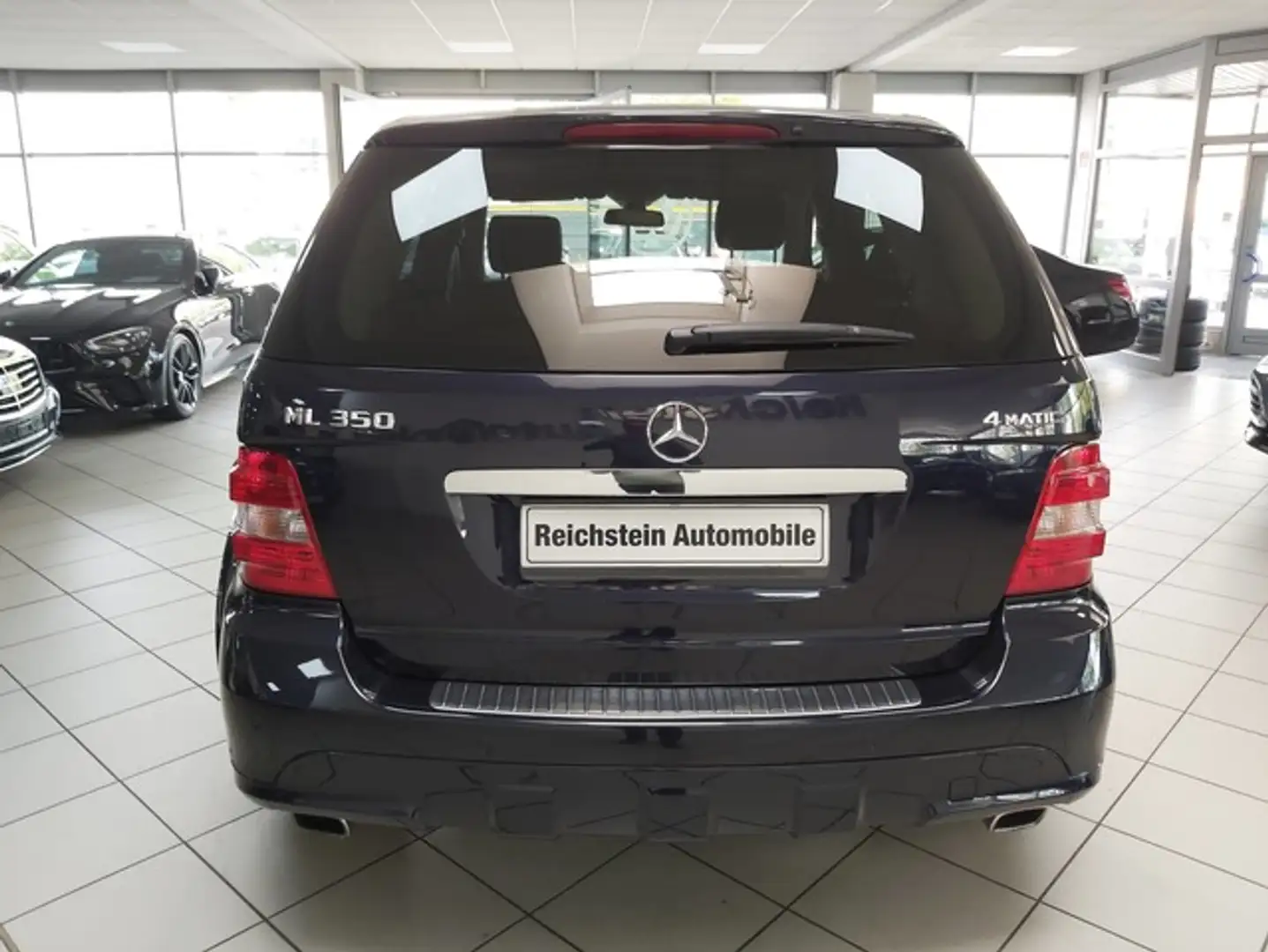 Mercedes-Benz ML 350 4M AMG AIRM LEDER 1.BESITZ NETTO 14.300 Azul - 2