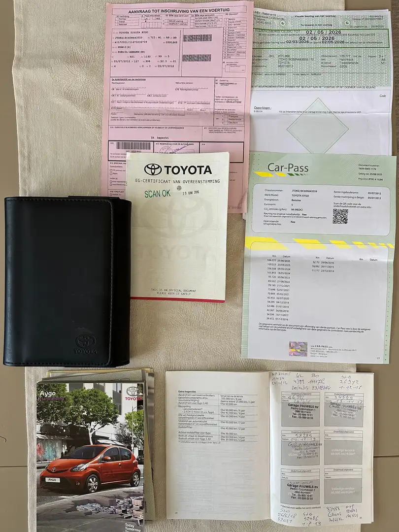 Toyota Aygo Aygo 1.0i Life Bleu - 2