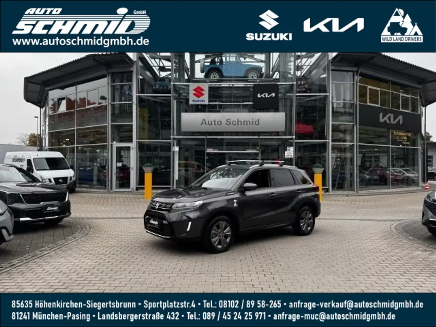 Suzuki Vitara VITARA 1.5 VOLLHY. 4x4 AUTOM COMFORT "ALLWETTER" Gris - 1