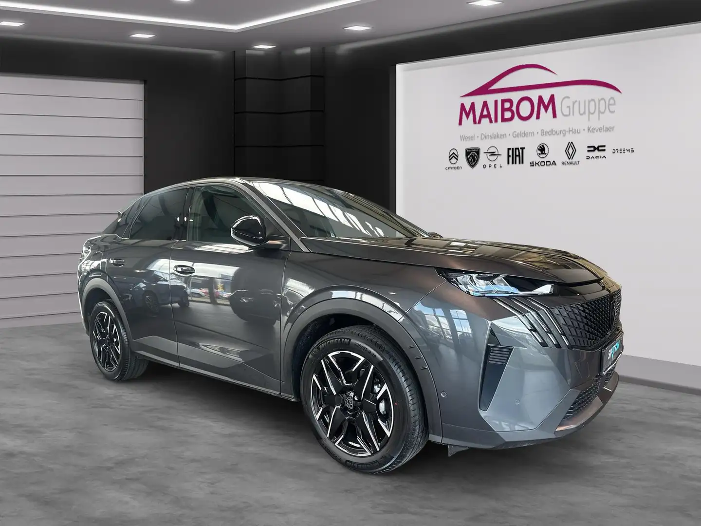Peugeot 3008 Hybrid Allure 145 ++TAGESZULASSUNG++ Gris - 2