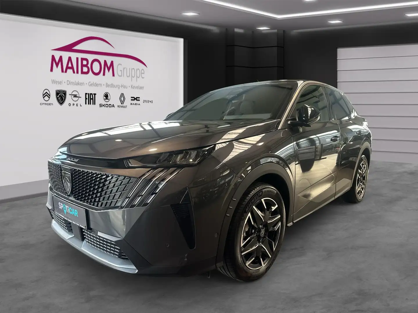 Peugeot 3008 Hybrid Allure 145 ++TAGESZULASSUNG++ Gris - 1