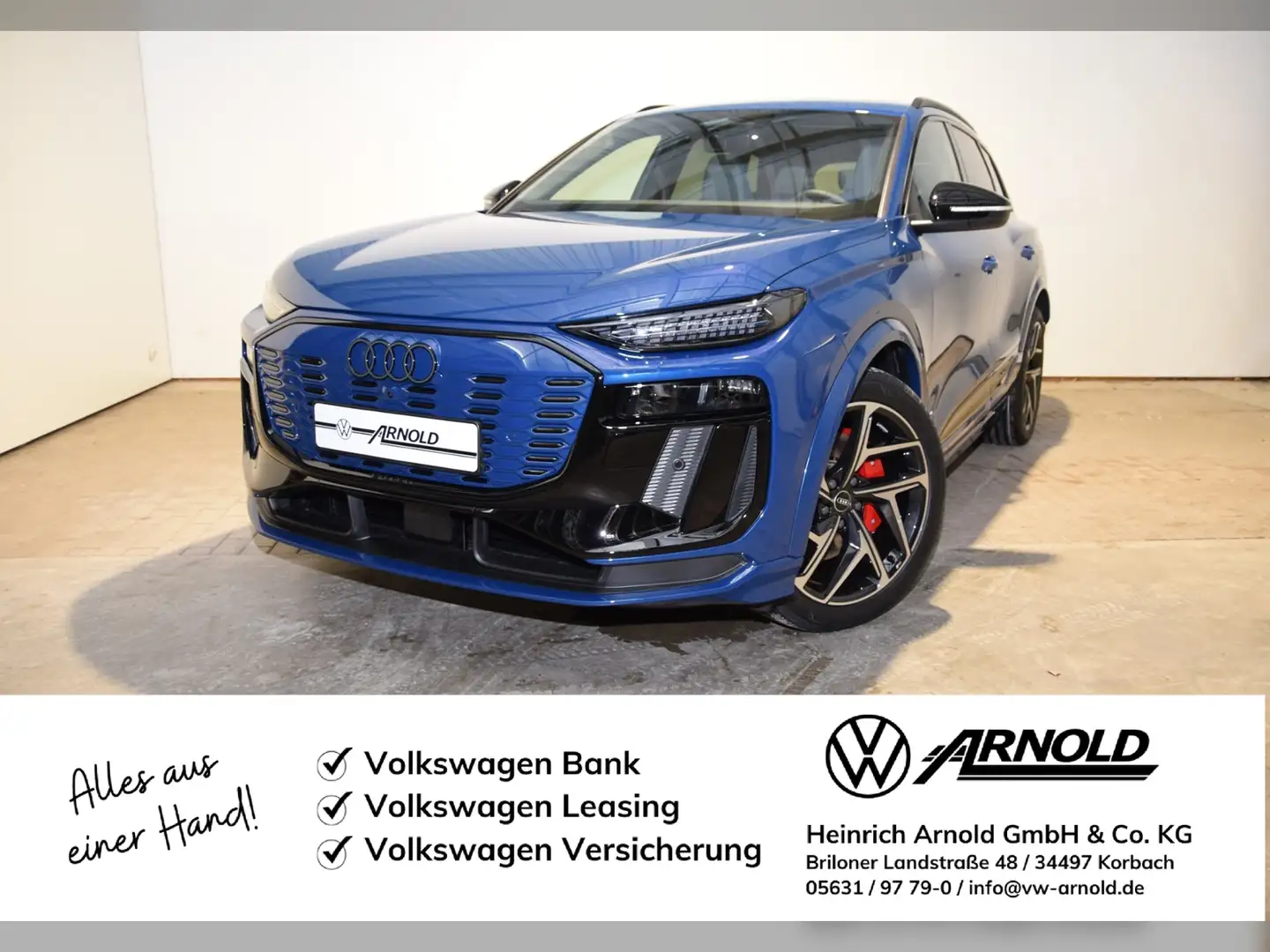 Audi SQ6 e-tron quattro edition one blue Blau - 1