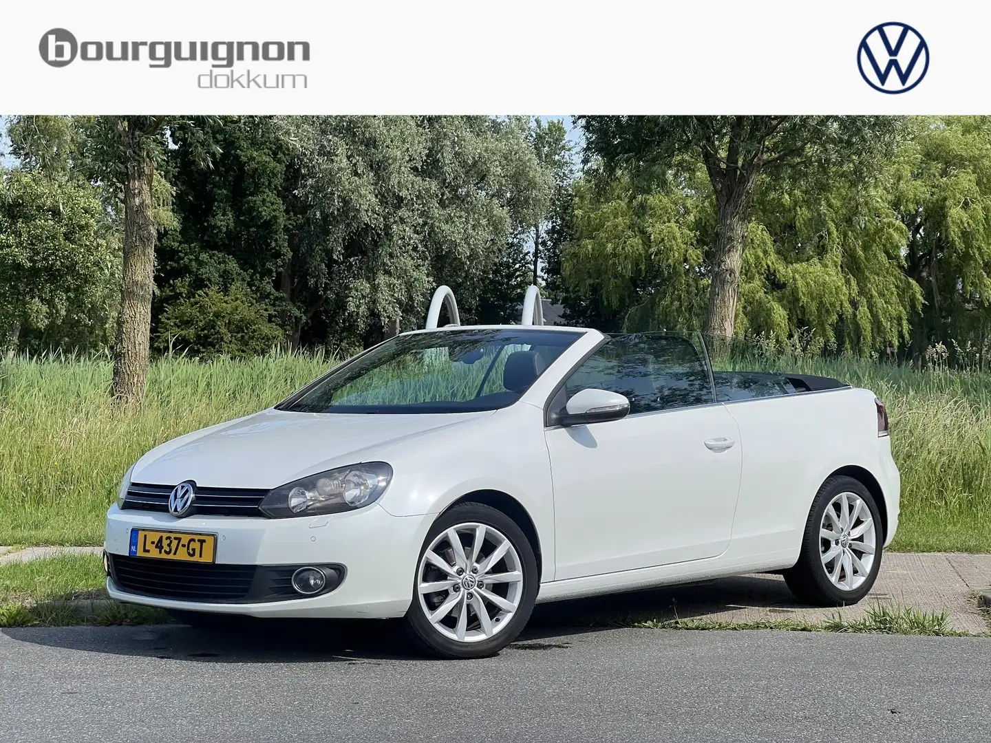 Volkswagen Golf Cabriolet 1.2 TSI BlueMotion | 105 Pk | Navigatie | Clima | Blanco - 1