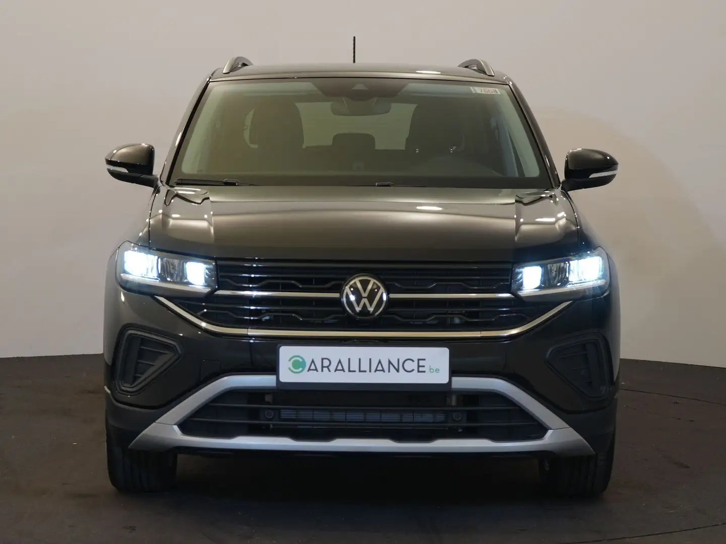 Volkswagen T-Cross LIFE 1.0TSI|DSG|NAVbyAPP|LED|SGS.CH|JA17"Bangalore Zwart - 2