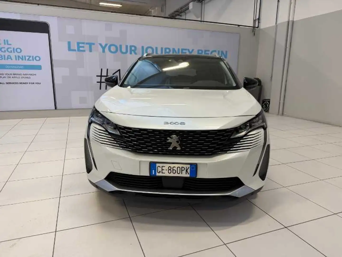 Peugeot 3008 1.5 BlueHDi Allure Weiß - 2