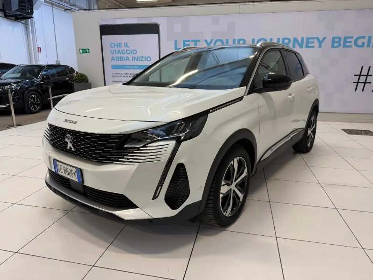 Peugeot 3008 1.5 BlueHDi Allure Weiß - 1