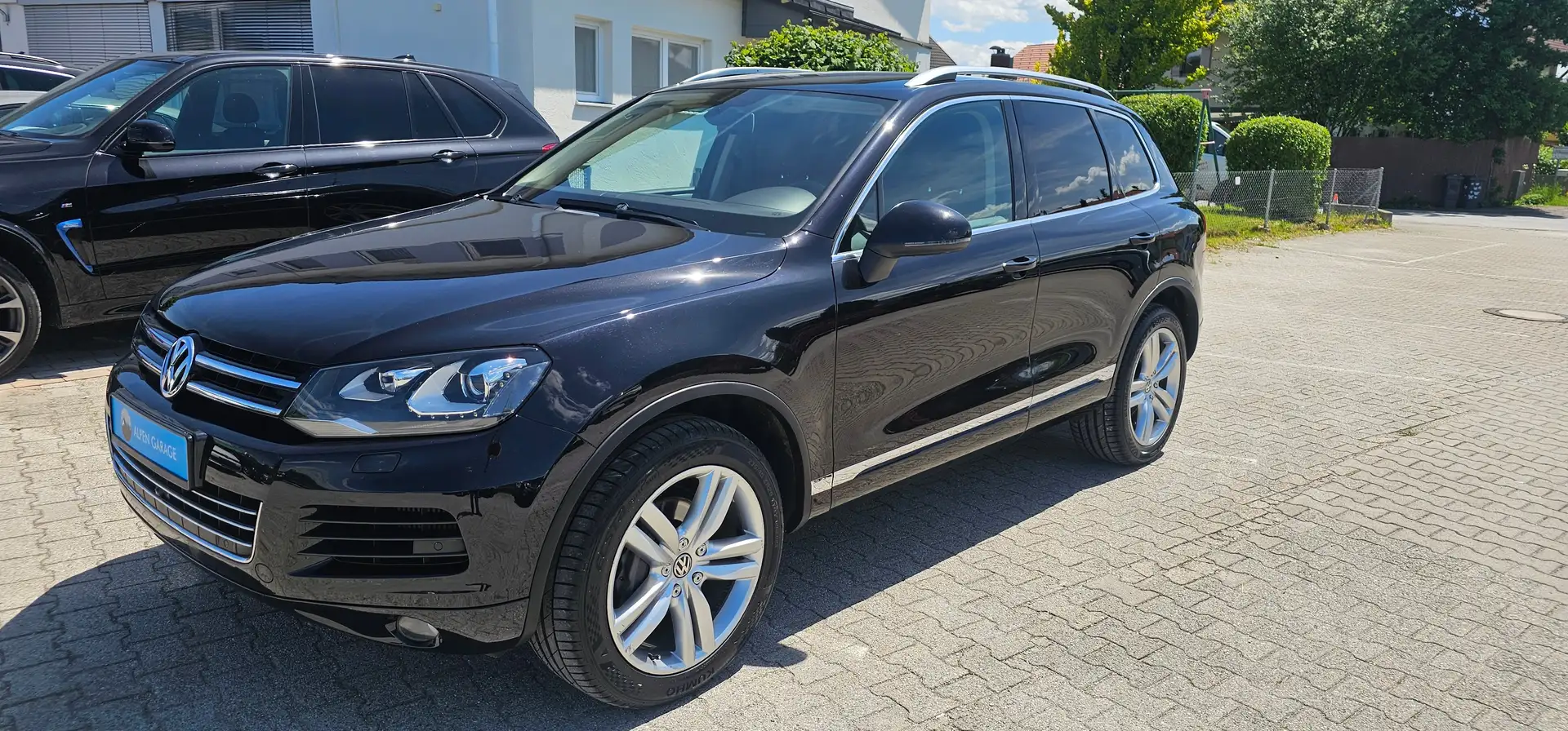 Volkswagen Touareg 3.0*V6*TDI*Aut.*AHK*Navi*Leder*Bi-Xenon*360°* Noir - 2