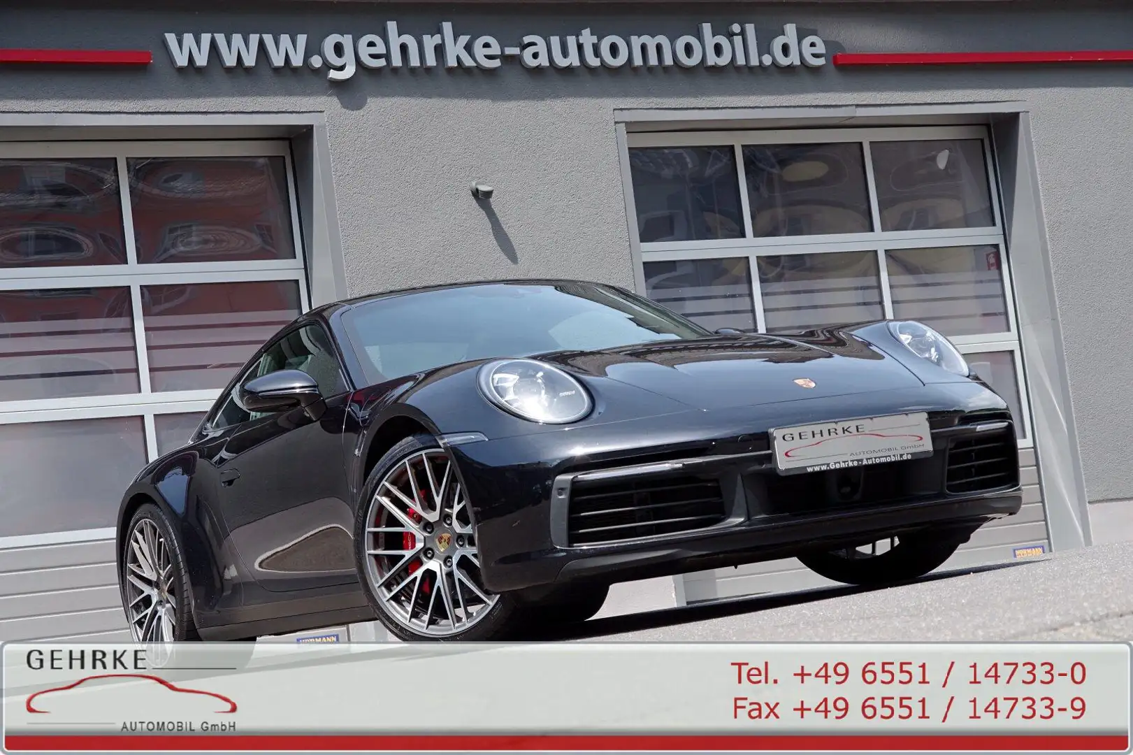 Porsche 992 992 4S*Lift,Chrono,Matrix,ACC,BOSE,14-Wege,SWA* Nero - 1