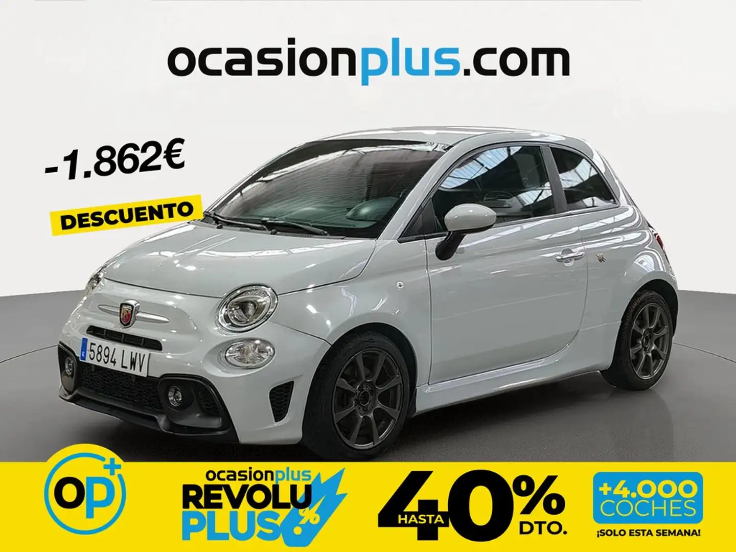 Abarth 595 1.4T JET 107KW Grau - 1