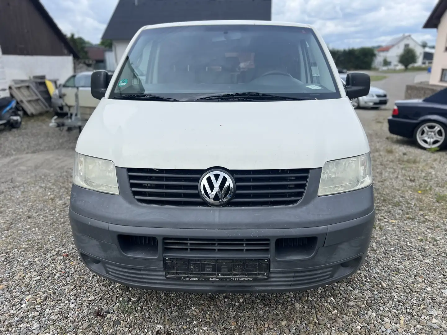 Volkswagen T5 Kombi Caravelle, TÜV NEU, AHK Biały - 2