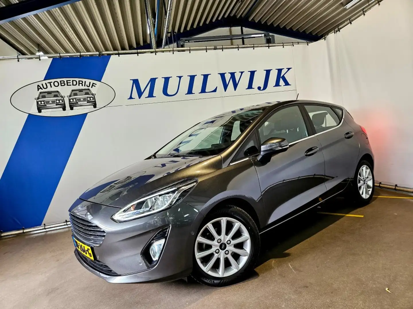 Ford Fiesta 1.0 EcoBoost Titanium / Trekhaak / Camera / NL Aut Gris - 1