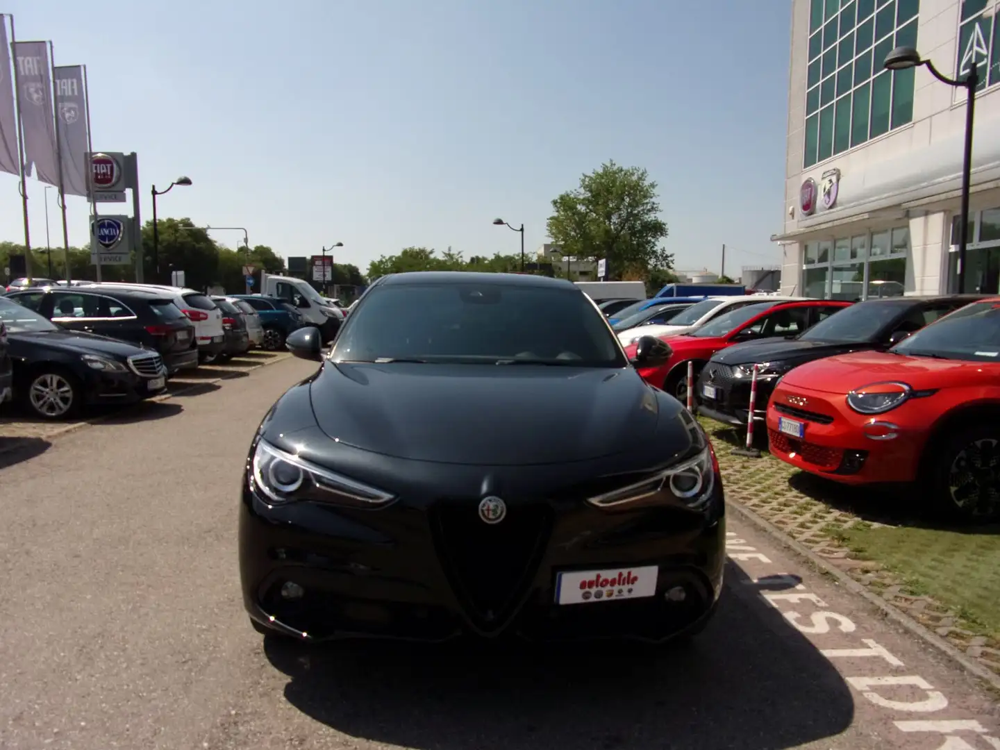 Alfa Romeo Stelvio 2.2 Turbodiesel 210 CV AT8 Q4 Veloce Nero - 2
