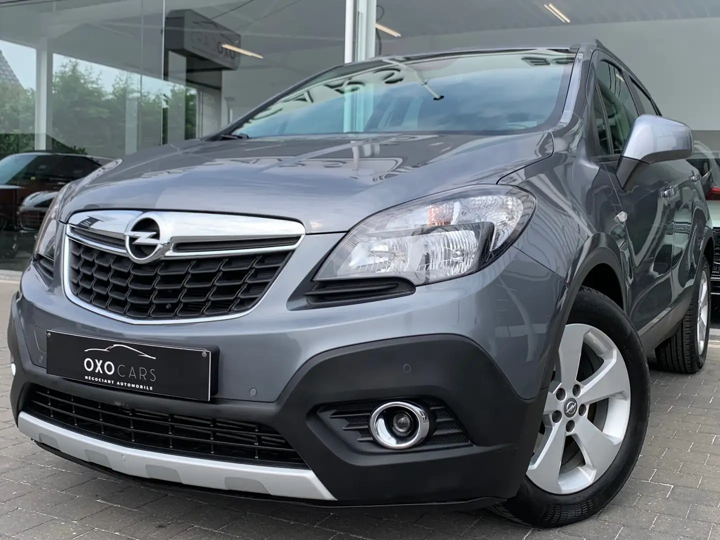 Opel Mokka 1.4 Turbo / Boite Auto / Airco / Gps / Cruise /PDC Gris - 1