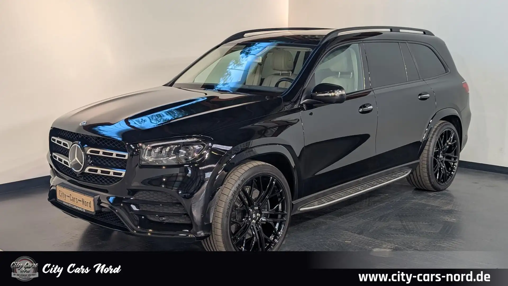 Mercedes-Benz GLS 400 d 4Matic AMG HUD+360°+BURMESTER+PANO+24Z Schwarz - 1