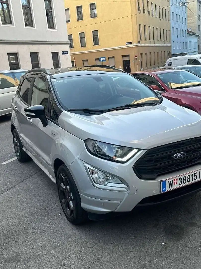 Ford EcoSport EcoSport  ST-Line 1,0 EcoBoost Silber - 1