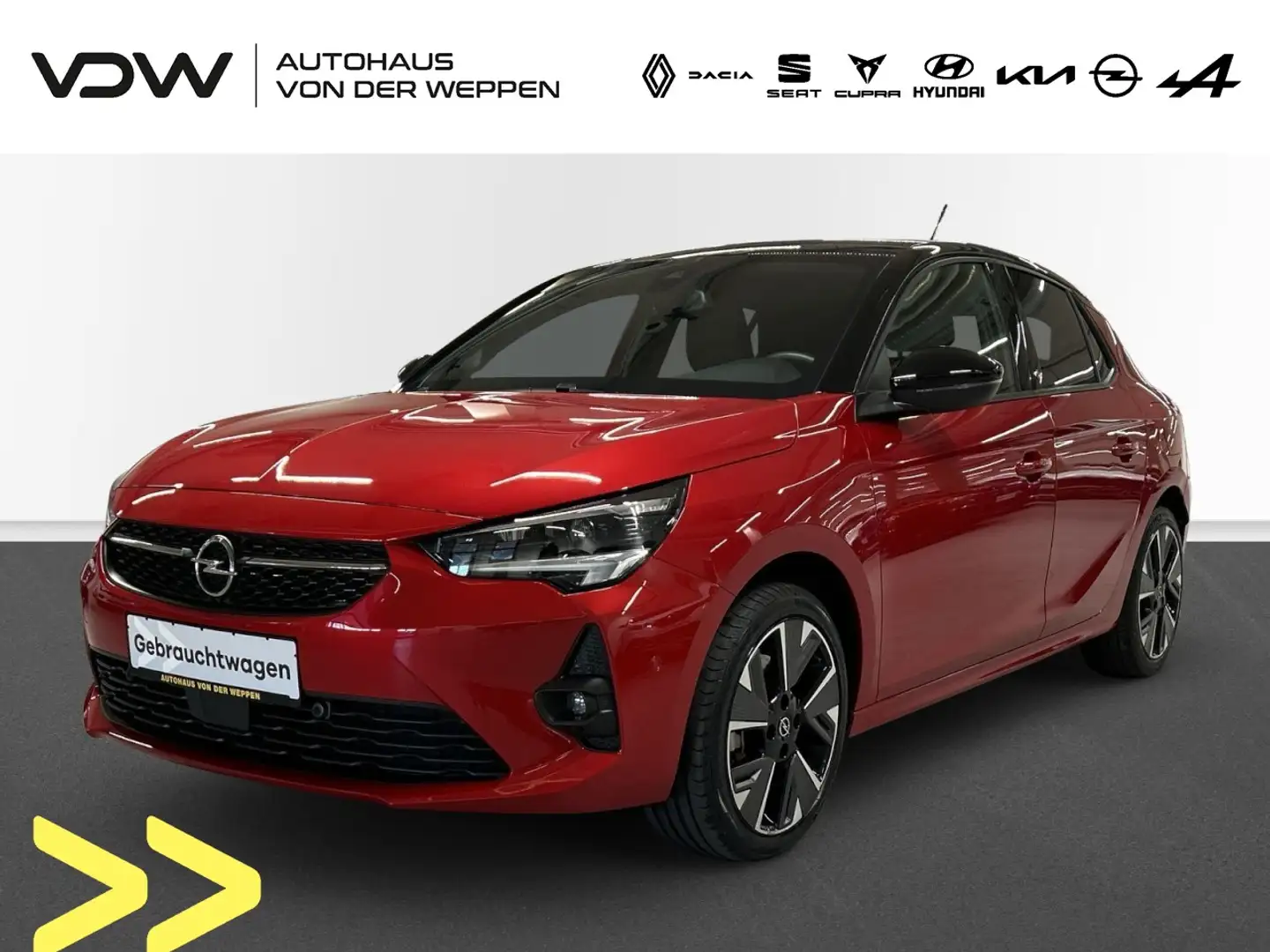 Opel Corsa F e GS Line Klima Navi Rückfahrkamera Sitzheizung Rot - 1
