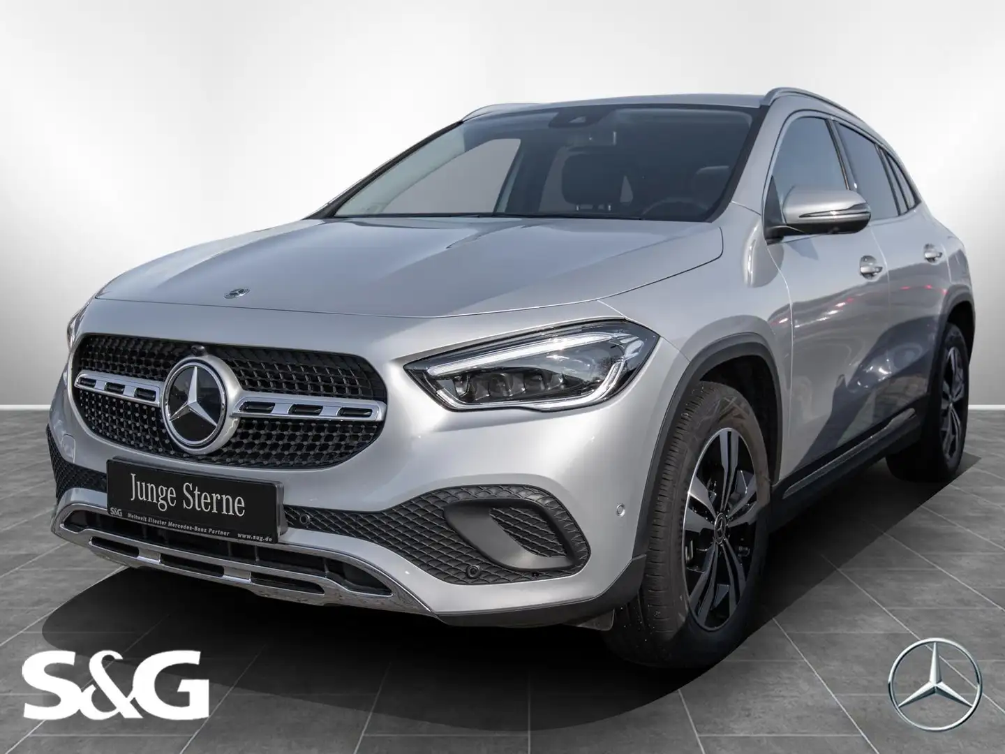 Mercedes-Benz GLA 200 Progressive 360°+AHK+Tempomat+Totwink Silber - 1
