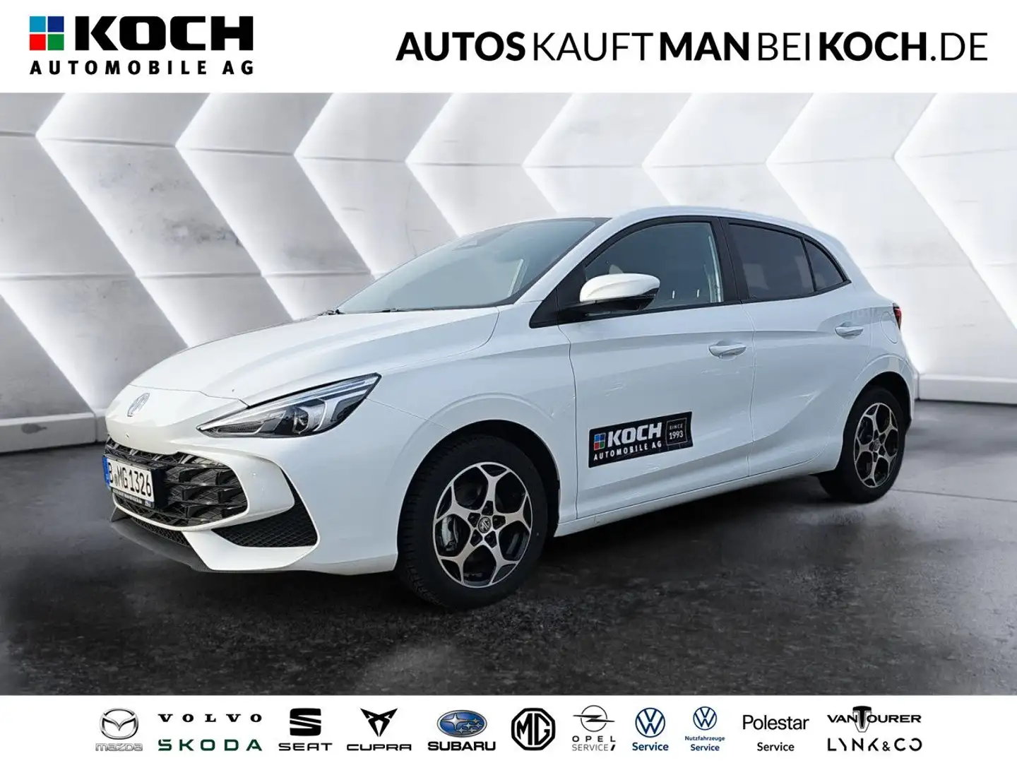 MG MG3 HEV LUX 360 Keyless Shz+Lhz ACC Kamera top Weiß - 1