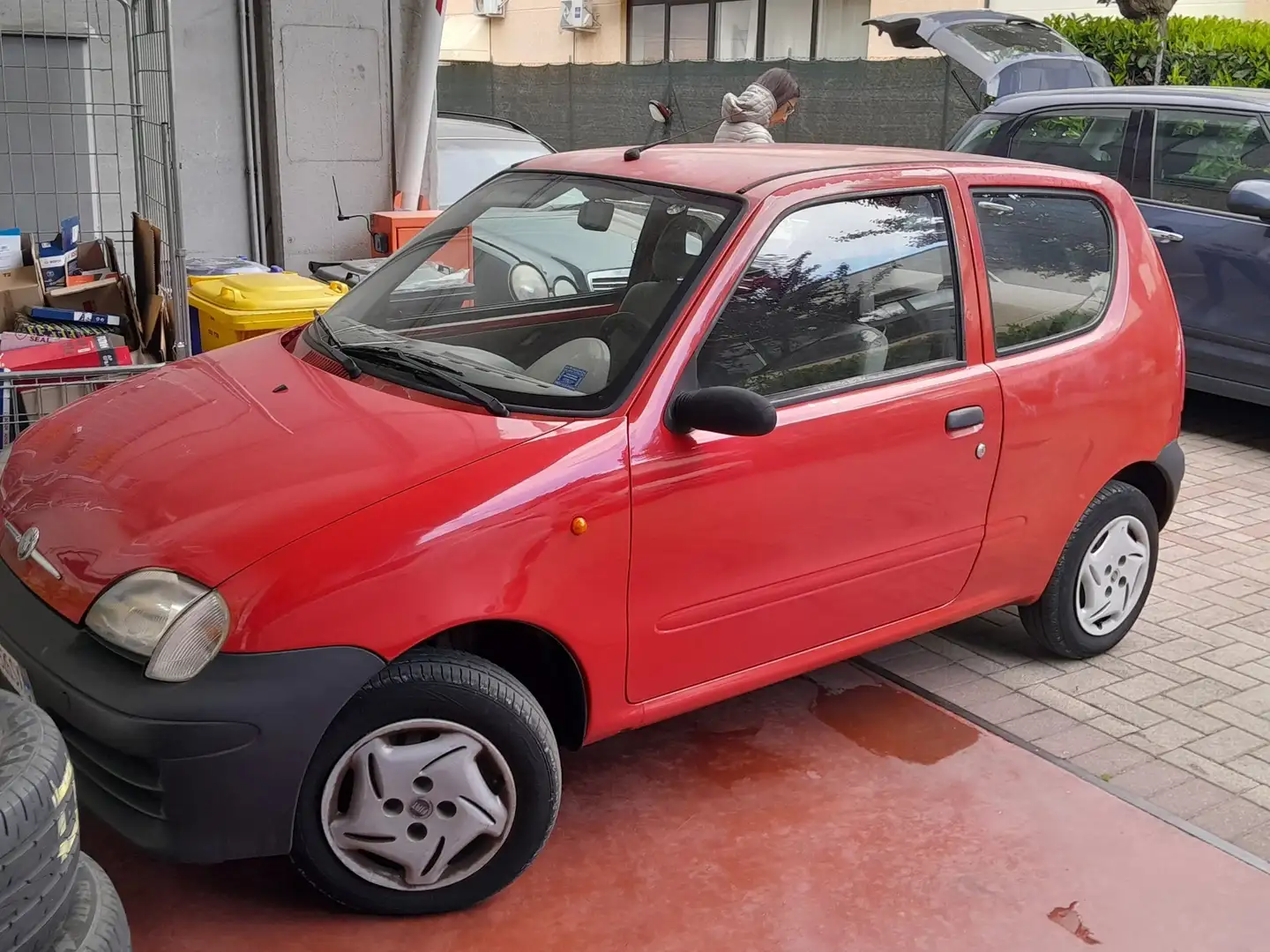 Fiat 600 1.1 Piros - 1