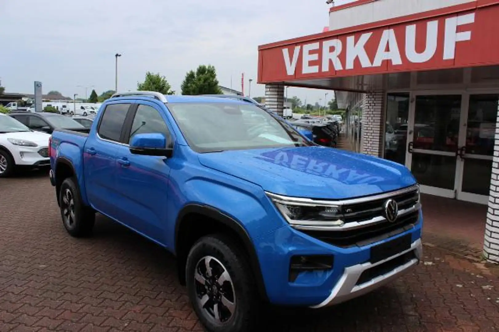 Volkswagen Amarok 3.0 TDI V6 Style 4Motion DOKA STANDHZG. + AHK + L Blau - 2