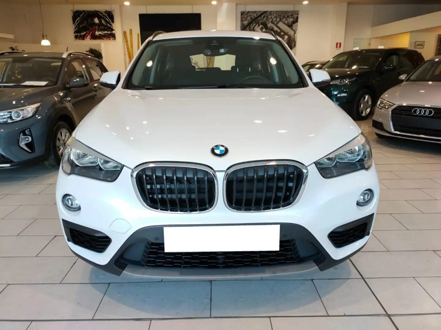 BMW X1 S Drive 16d Business Sport Navi Park Assist Weiß - 2