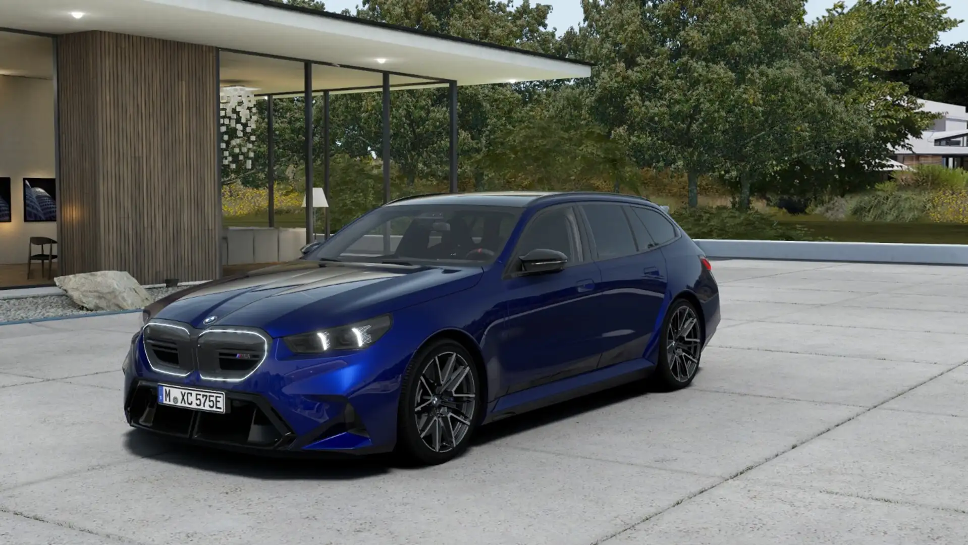 BMW M5 Touring. Marina Bay Blau, AHK 0,5% Verst. Blue - 1