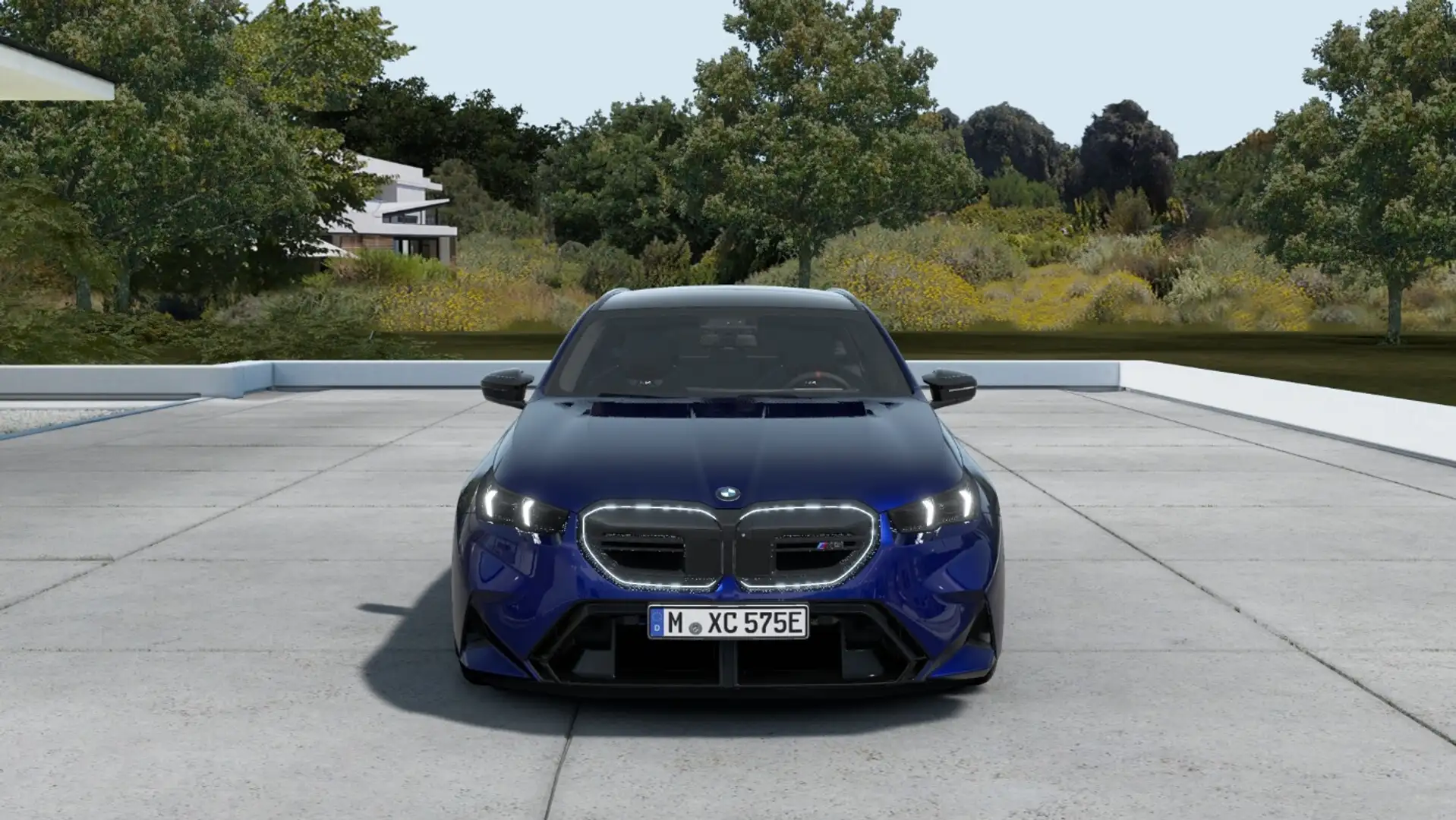 BMW M5 Touring. Marina Bay Blau, AHK 0,5% Verst. Blue - 2