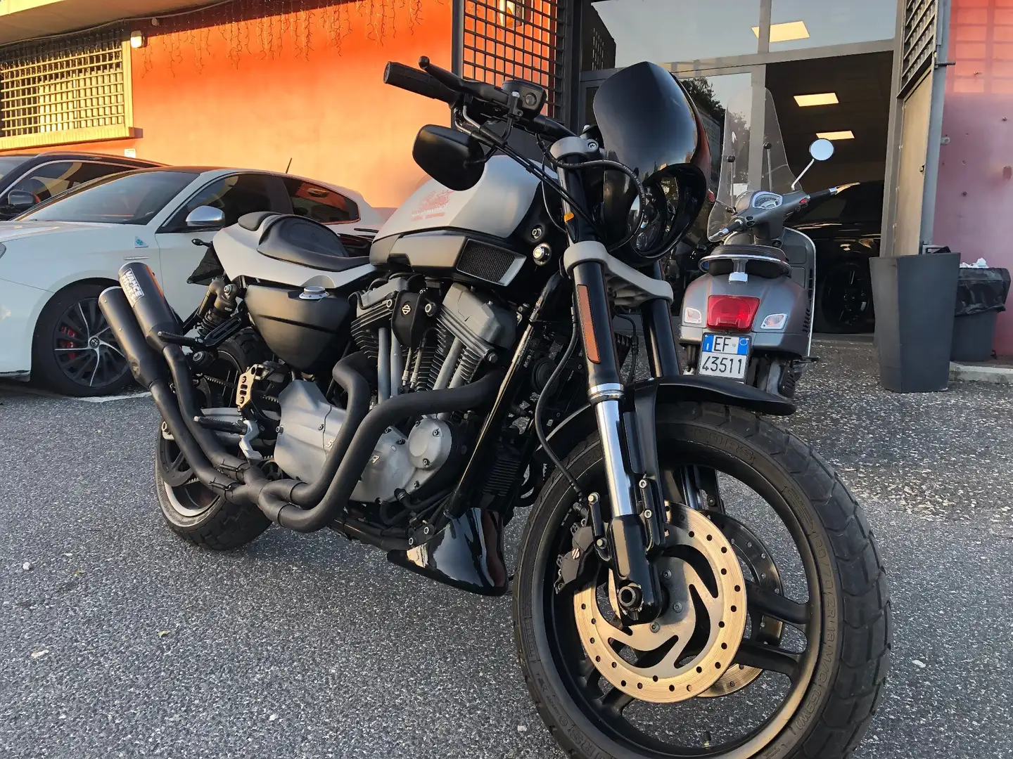 Harley-Davidson XR 1200 XR sport Glide Rs Vance & Hines Plateado - 1