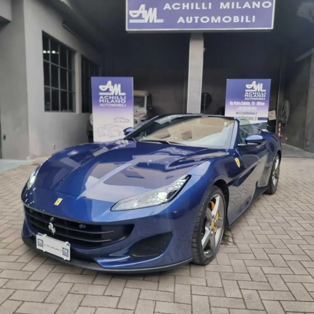 Ferrari Portofino Portofino UNICO PROPRIETARIO UFFICIALE ITALIA Blu/Azzurro - 1