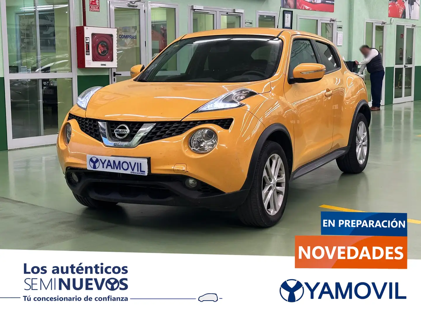 Nissan Juke 1.5dCi N-Tec 4x2 Amarillo - 1