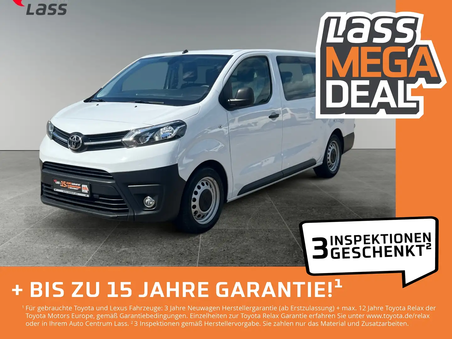 Toyota Proace Verso 2.0 D-4D L2 Comfort 9-Sitze FLA Blanc - 1