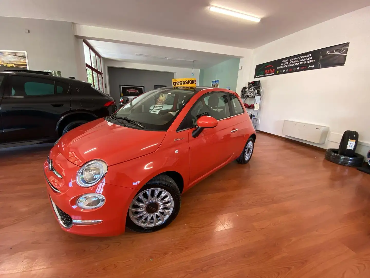 Fiat 500 500 1.0 hybrid Dolcevita Web Edition 70cv Orange - 1