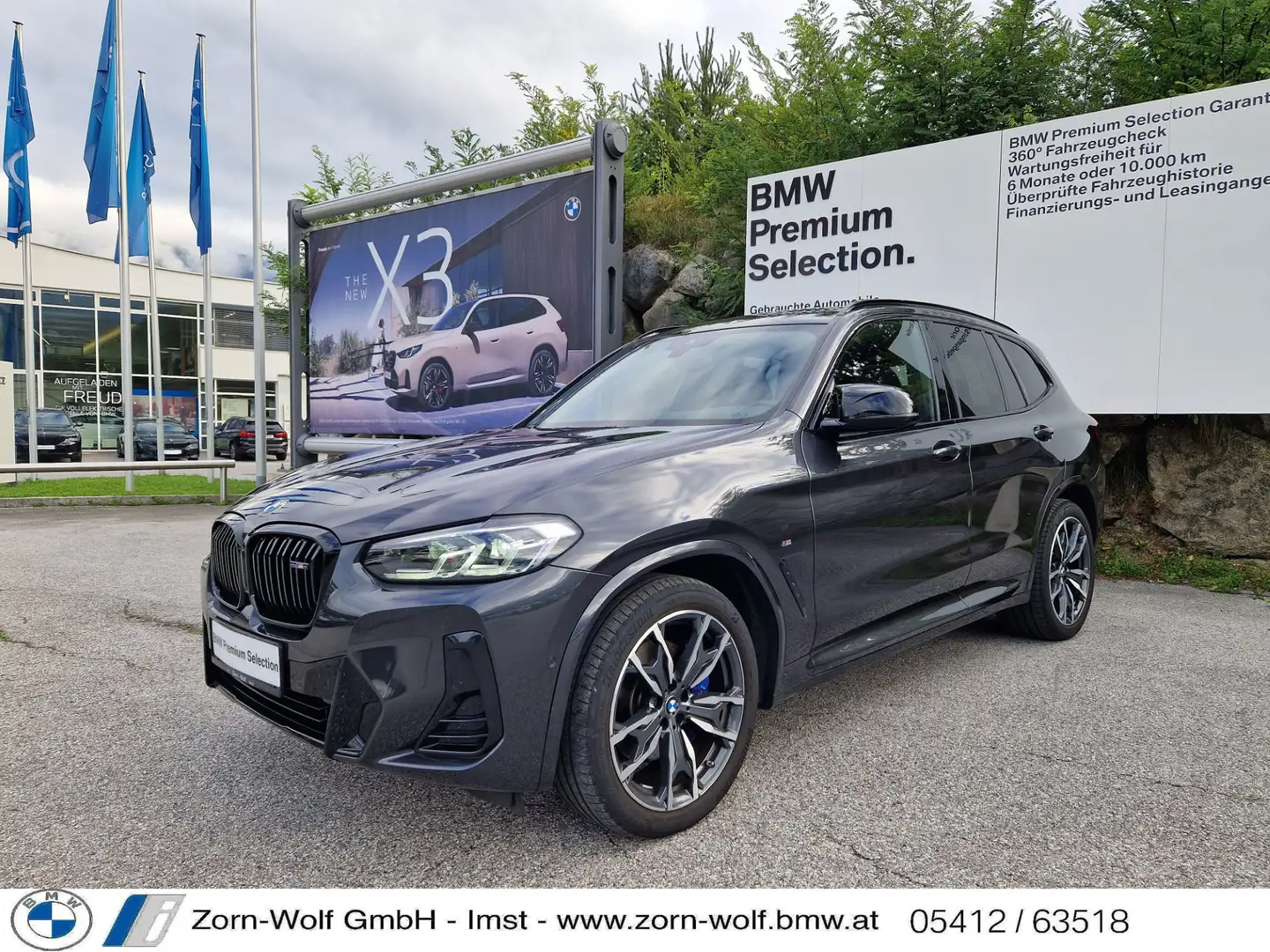 BMW X3 M40d Grau - 1