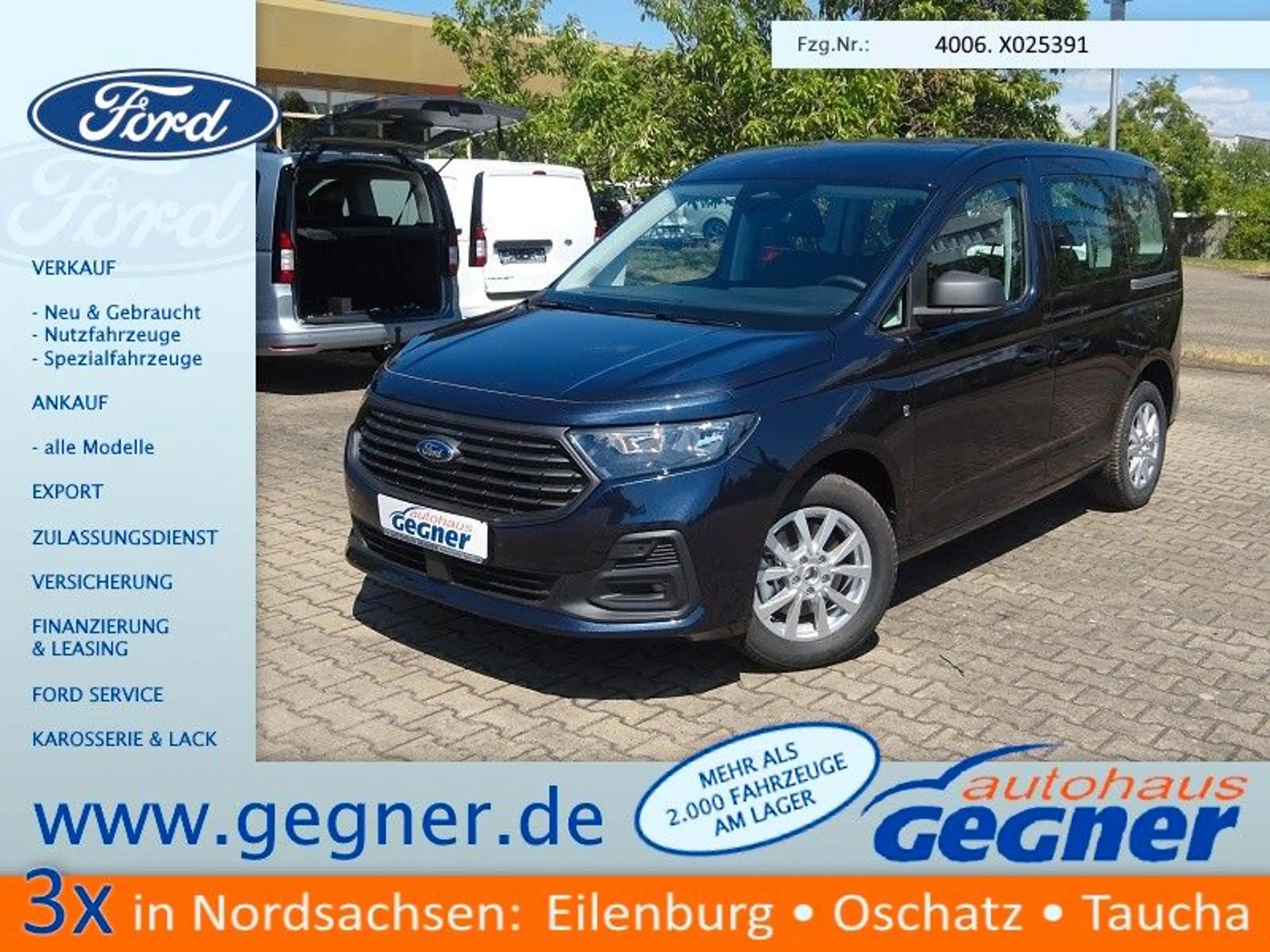 Ford Tourneo Connect Trend AHK Kamera Klima Navi