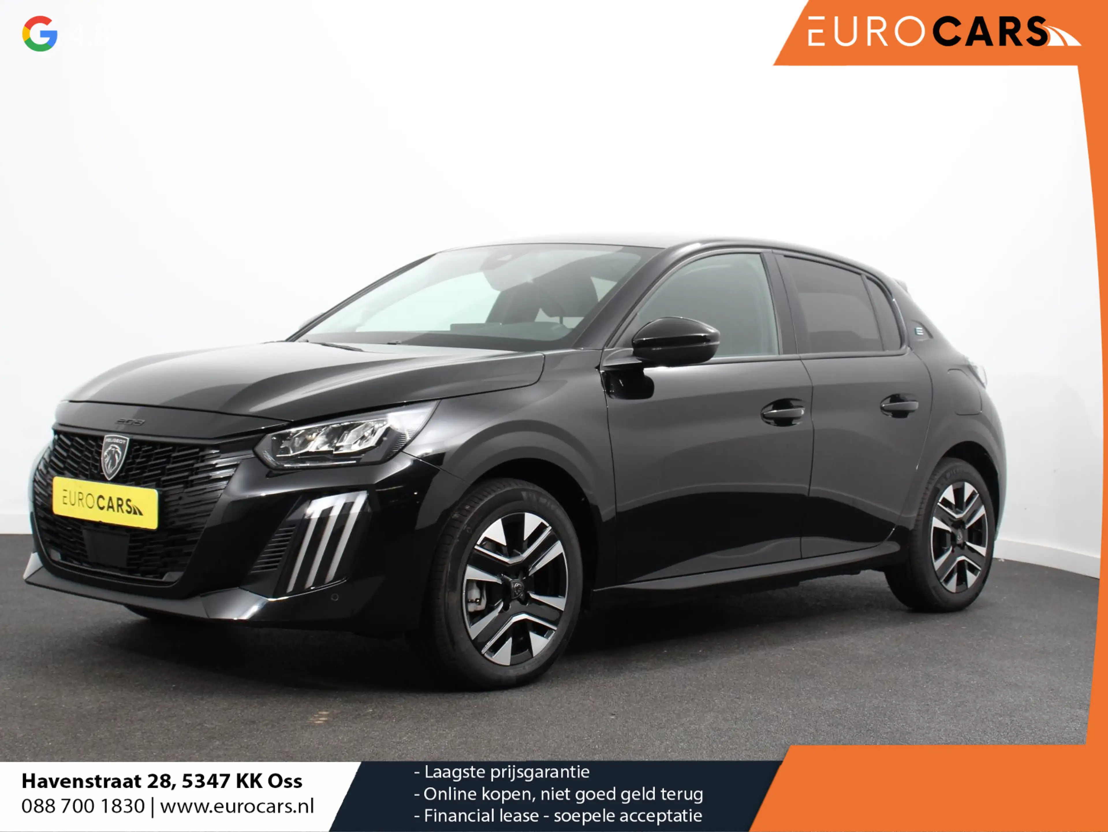 Peugeot e-208 EV Allure Pack 50 kWh Warmtepomp Navigatie Apple C