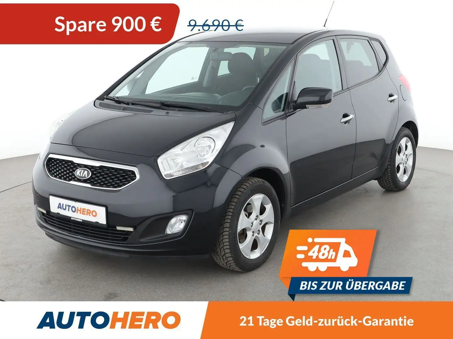 Kia Venga 1.6 Dream Team *PDC*SHZ*KLIMA*GARANTIE* Schwarz - 1