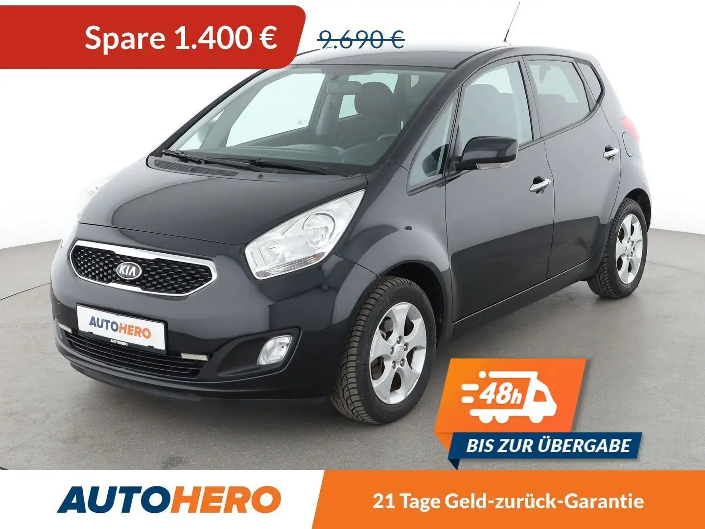Kia Venga 1.6 Dream Team *PDC*SHZ*KLIMA*GARANTIE* Noir - 1