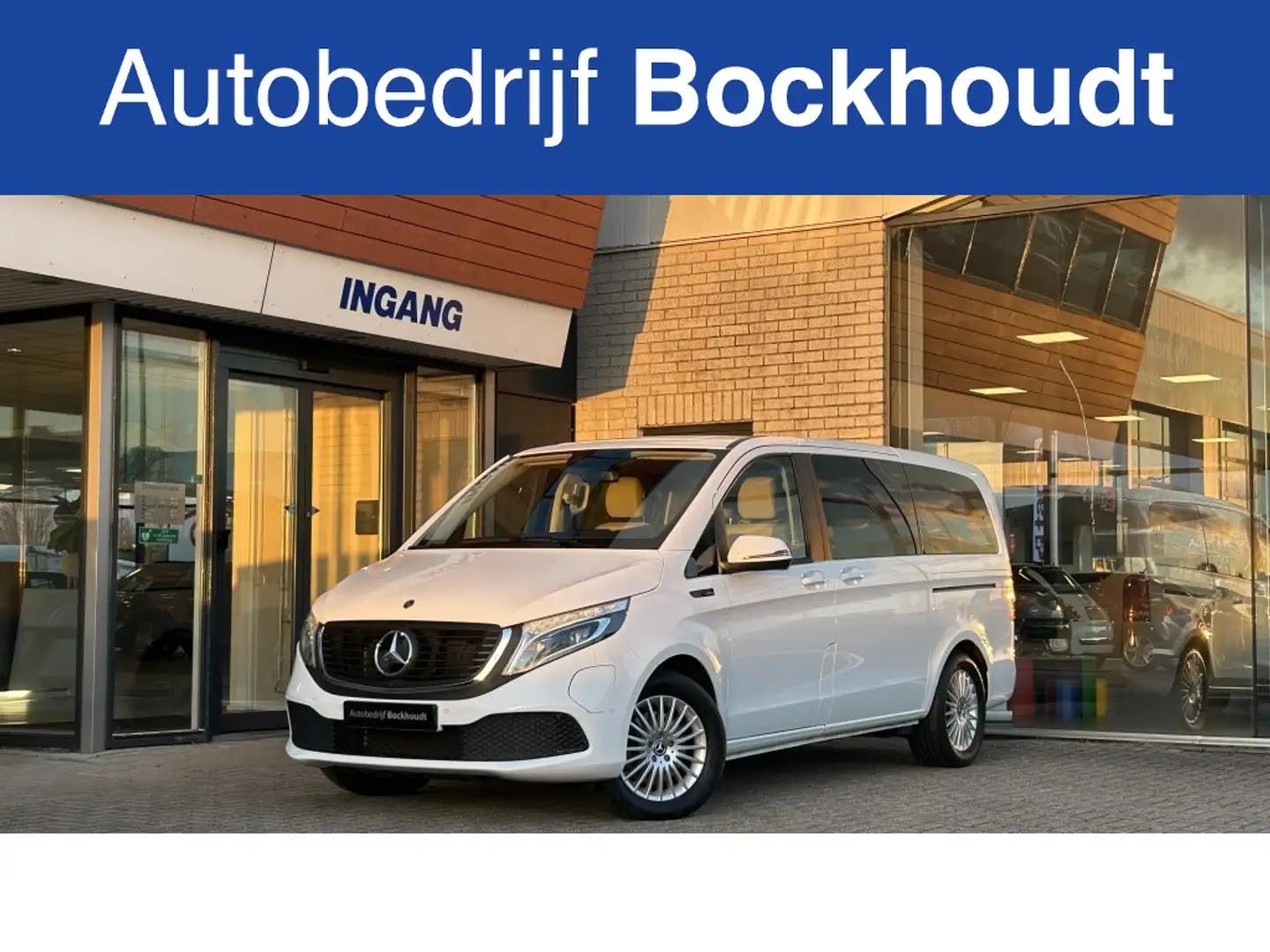 Mercedes-Benz EQV 300 Lang | Incl. BTW | 7 persoons | Leer | Sfeer | Nav Blanc - 1