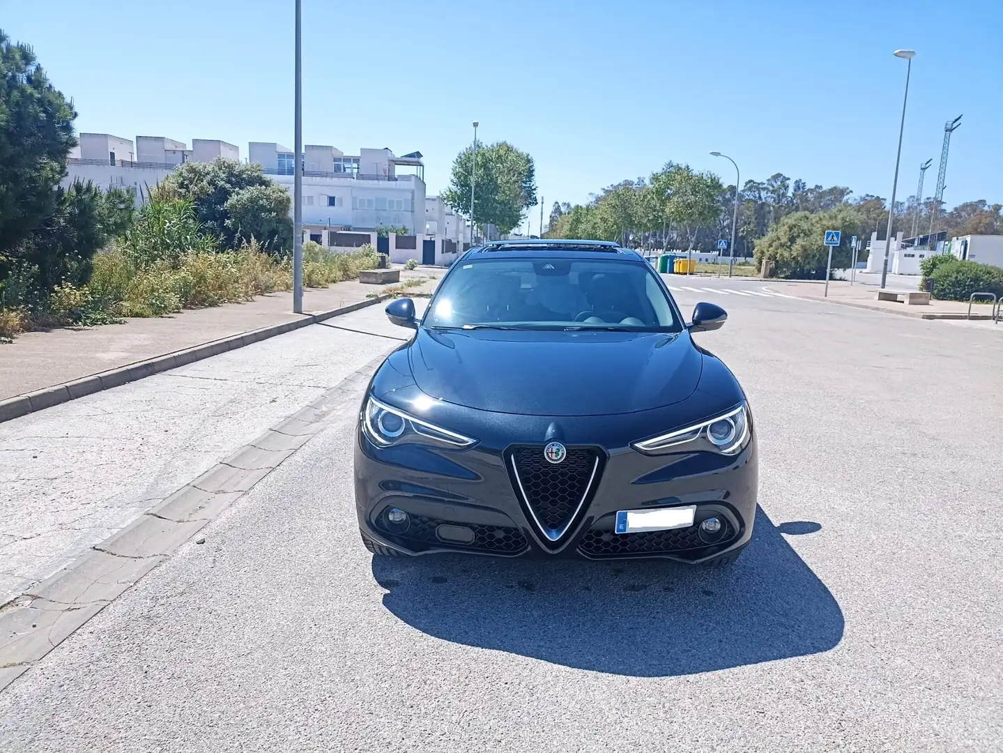 Alfa Romeo Stelvio 2.2 Monza edition RWD 190 Aut. Negro - 2