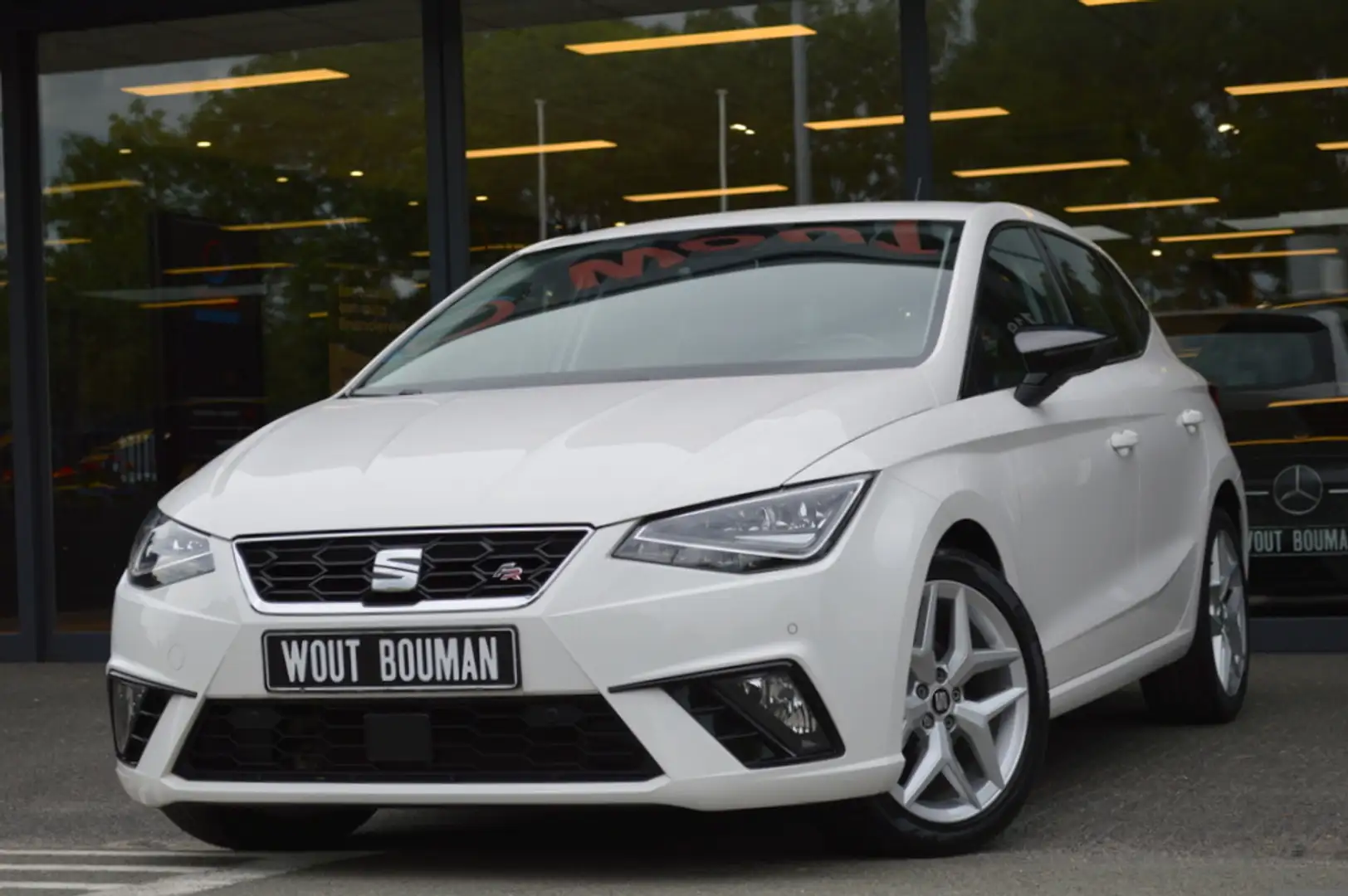 SEAT Ibiza 1.0 TSI FR Led Navi Clima Camera Pdc Blanc - 1