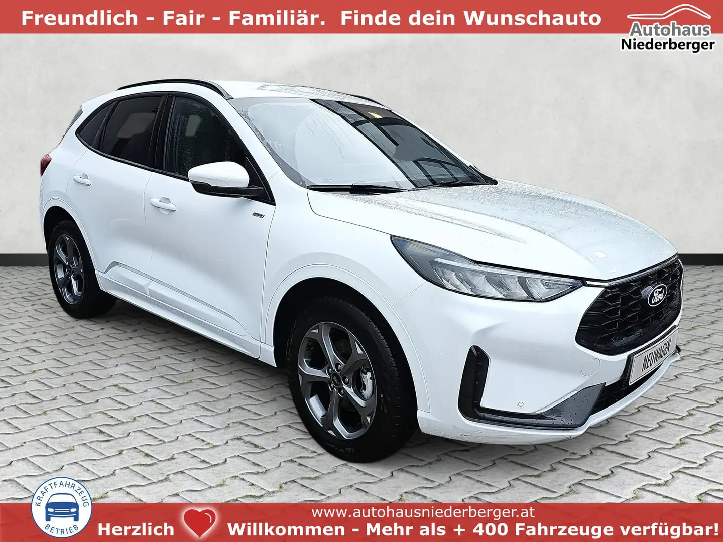 Ford Kuga ST-Line 1.5 EB Autom. ST Line 5J.Gar KeyFree Ka... Weiß - 1