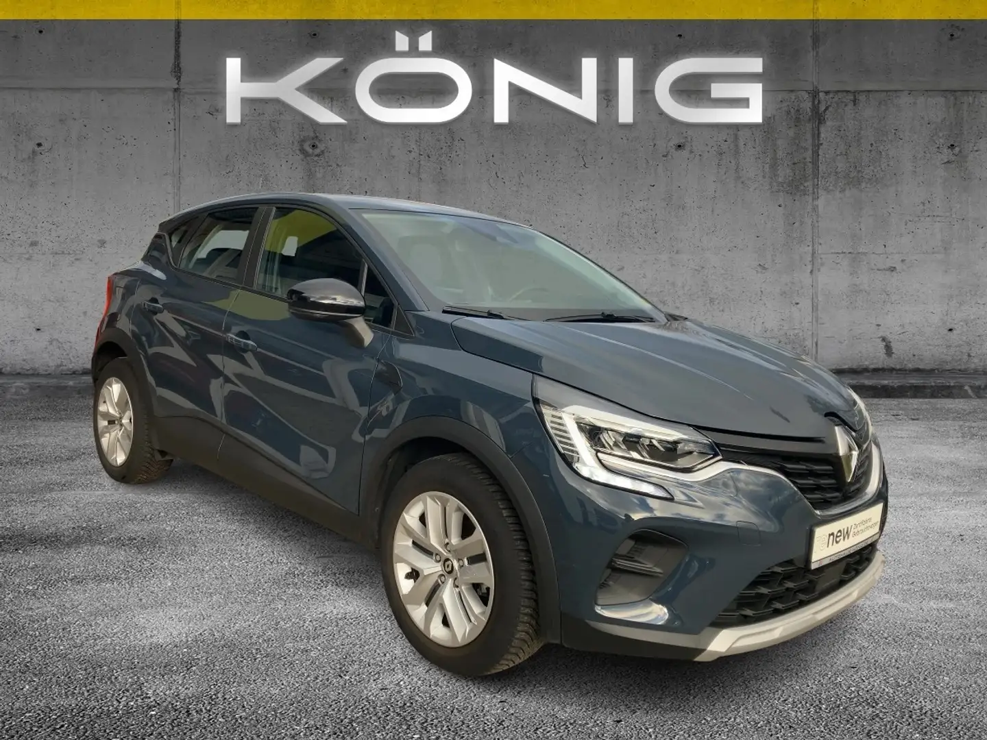Renault Captur 1.0 TCe 90 EQUILIBRE KLIMA*NAVI*Tempomat Blau - 2